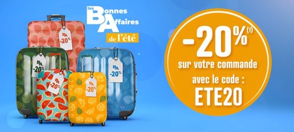 -20% sur votre commande -20% sur votre commande