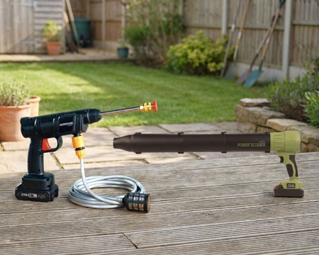 High pressure + power blower