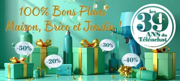 Prix anniversaire 39 ans Maison, Brico & Jardin Prix anniversaire 39 ans Maison, Brico & Jardin