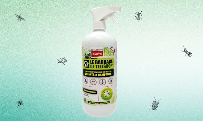 Le Barrage de Téléshop' : le spray anti-insectes incontournable pour un été sans nuisibles