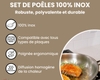 Poeles kitchen pro inox