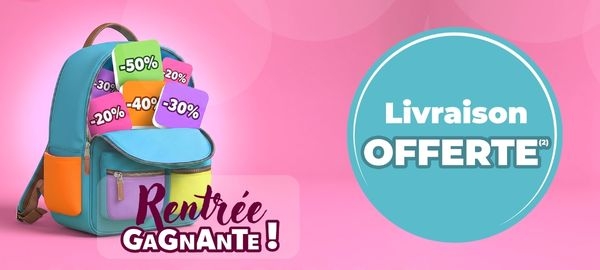 Livraison OFFERTE Livraison OFFERTE
