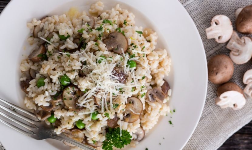 Comment réaliser un risotto aux cèpes et châtaignes ?