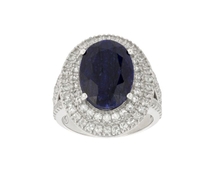 Bague saphir eternel