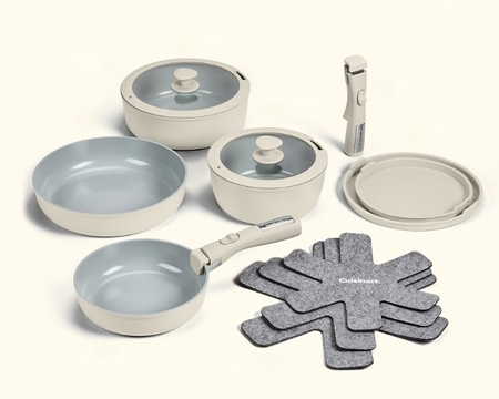 Pure ceramic batterie de cuisine 13 pcs