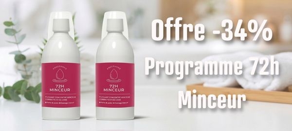 Promo flash Programme 72h minceur