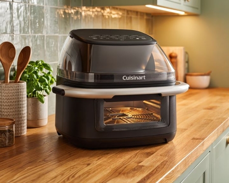 Air fryer clear view